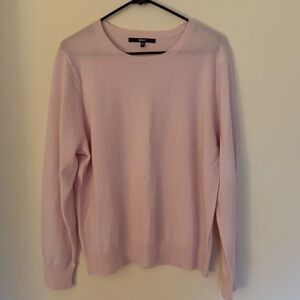 Quince Light Pink Knit Top